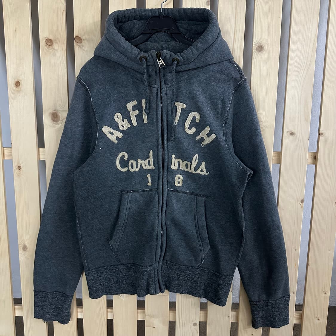 (M) 아베크롬비 차콜 후드집업 상품이미지1