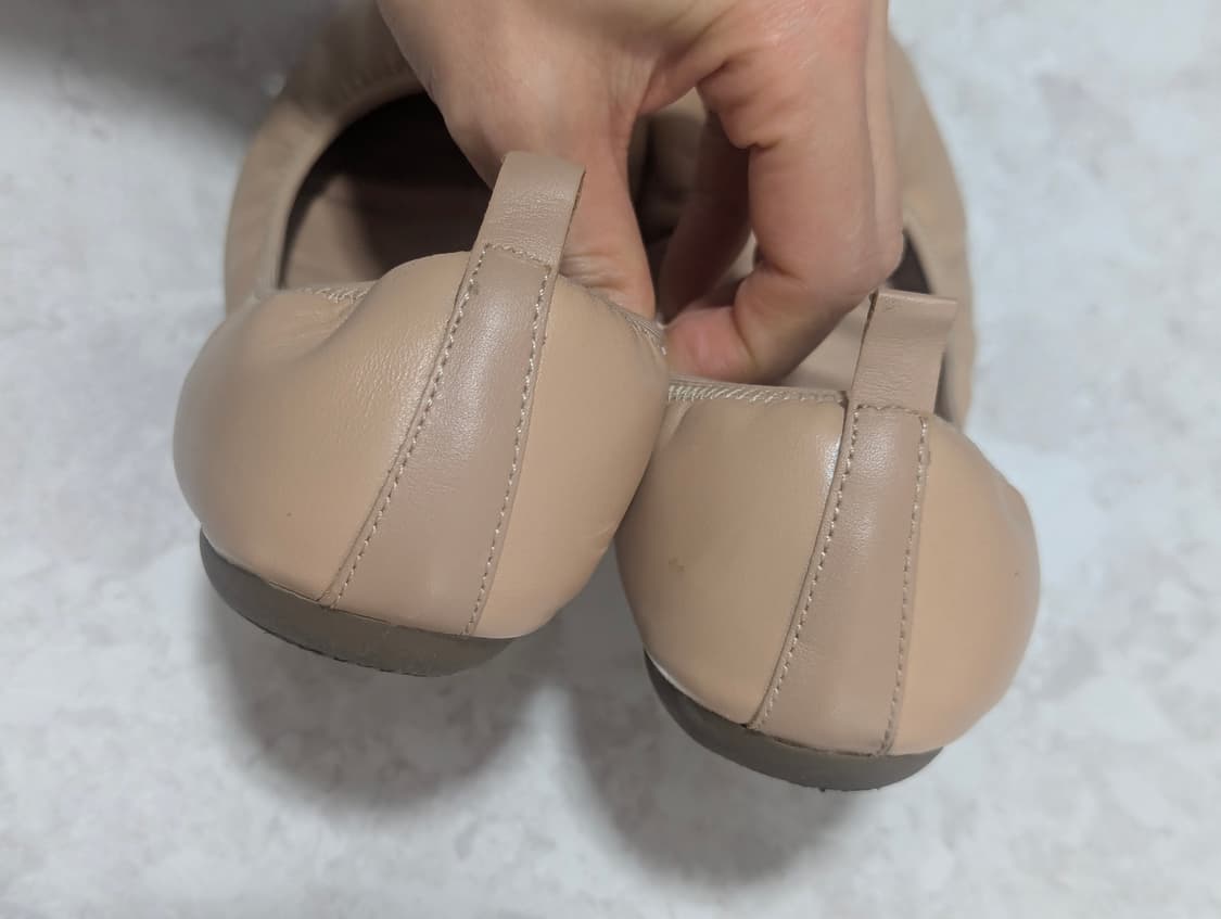 락포트 양가죽 플랫 슈즈 240 새상품 상품이미지8