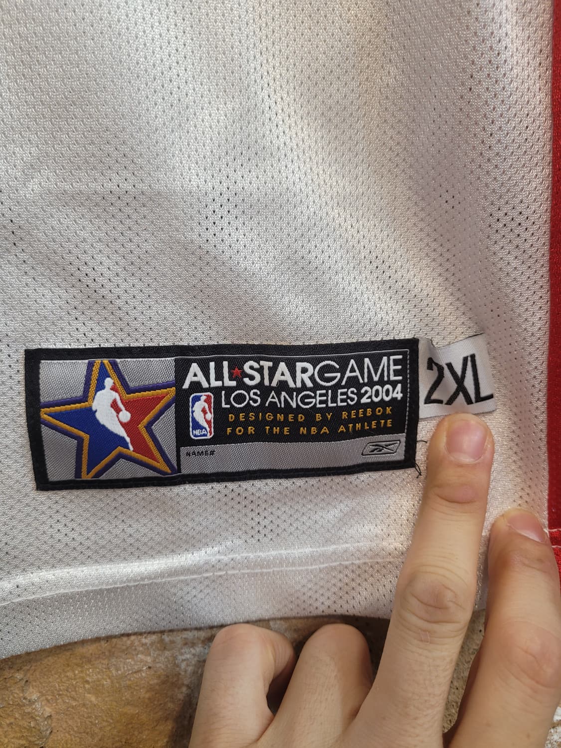 리복 NBA 코비 브라이언트 올스타 져지 2XL 상품이미지4