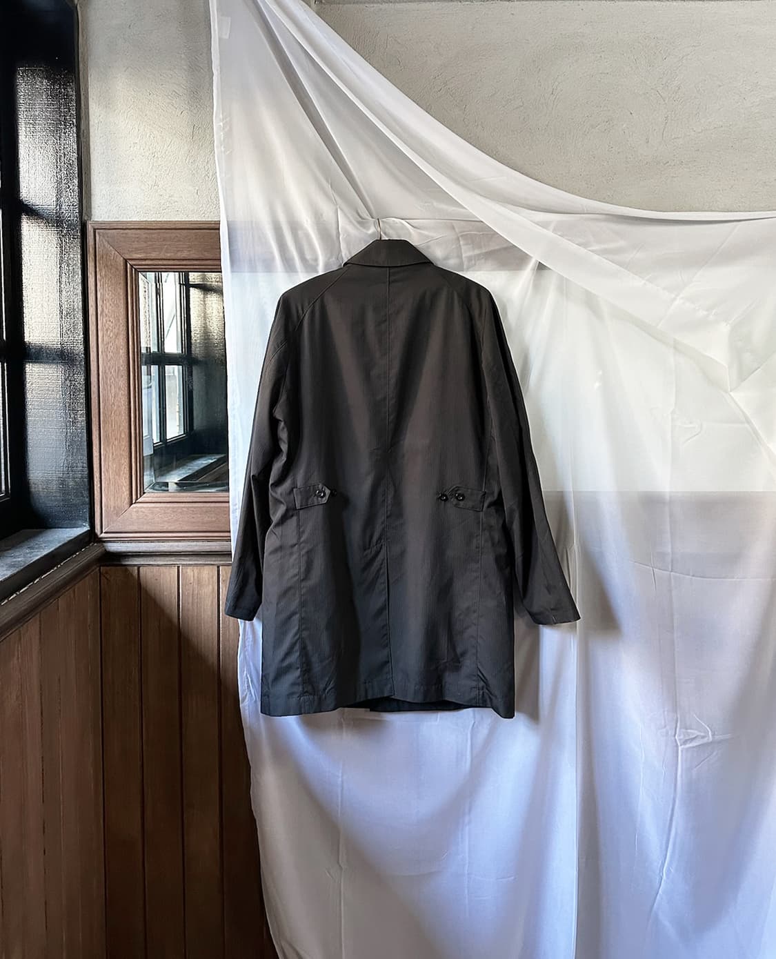 NEWYORKER quilted liner balmacaan coat 상품이미지7