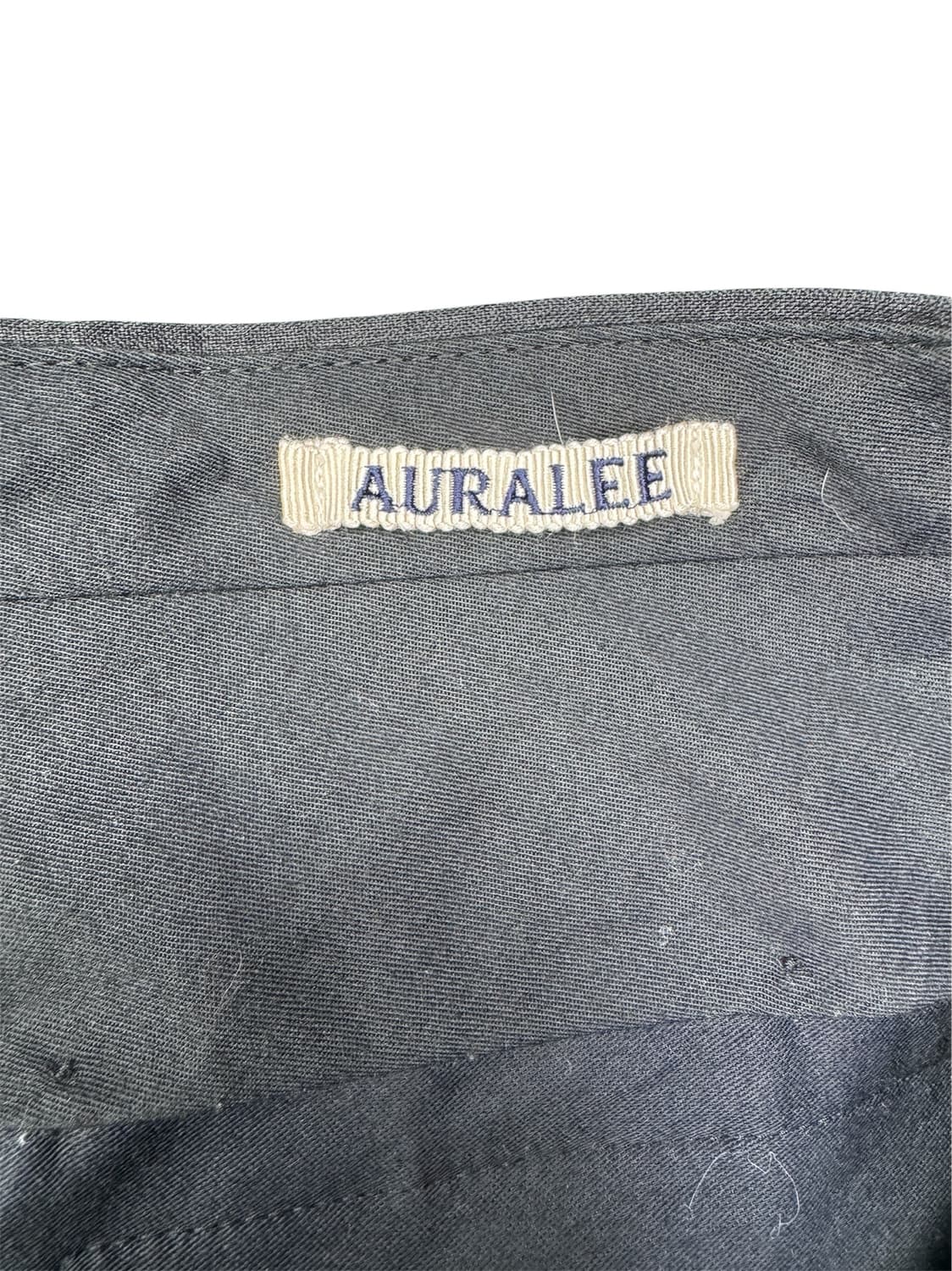 오라리 울 딥그레이 슬랙스 AURALEE WOOL PANTS 5 상품이미지3
