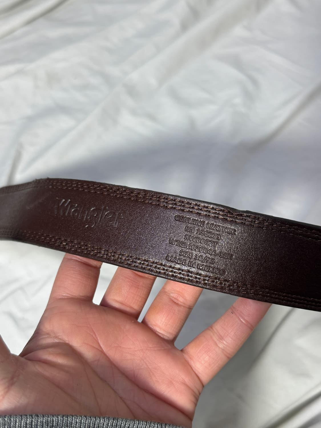 랭글러 레더 벨트 상품이미지4