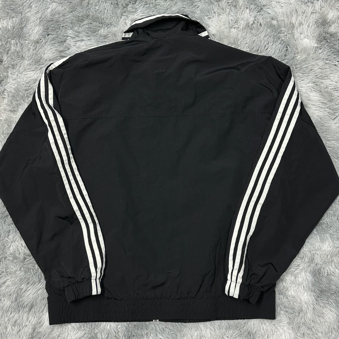 아디다스 베스킷볼 쉘 자켓 블랙 L 상품이미지3