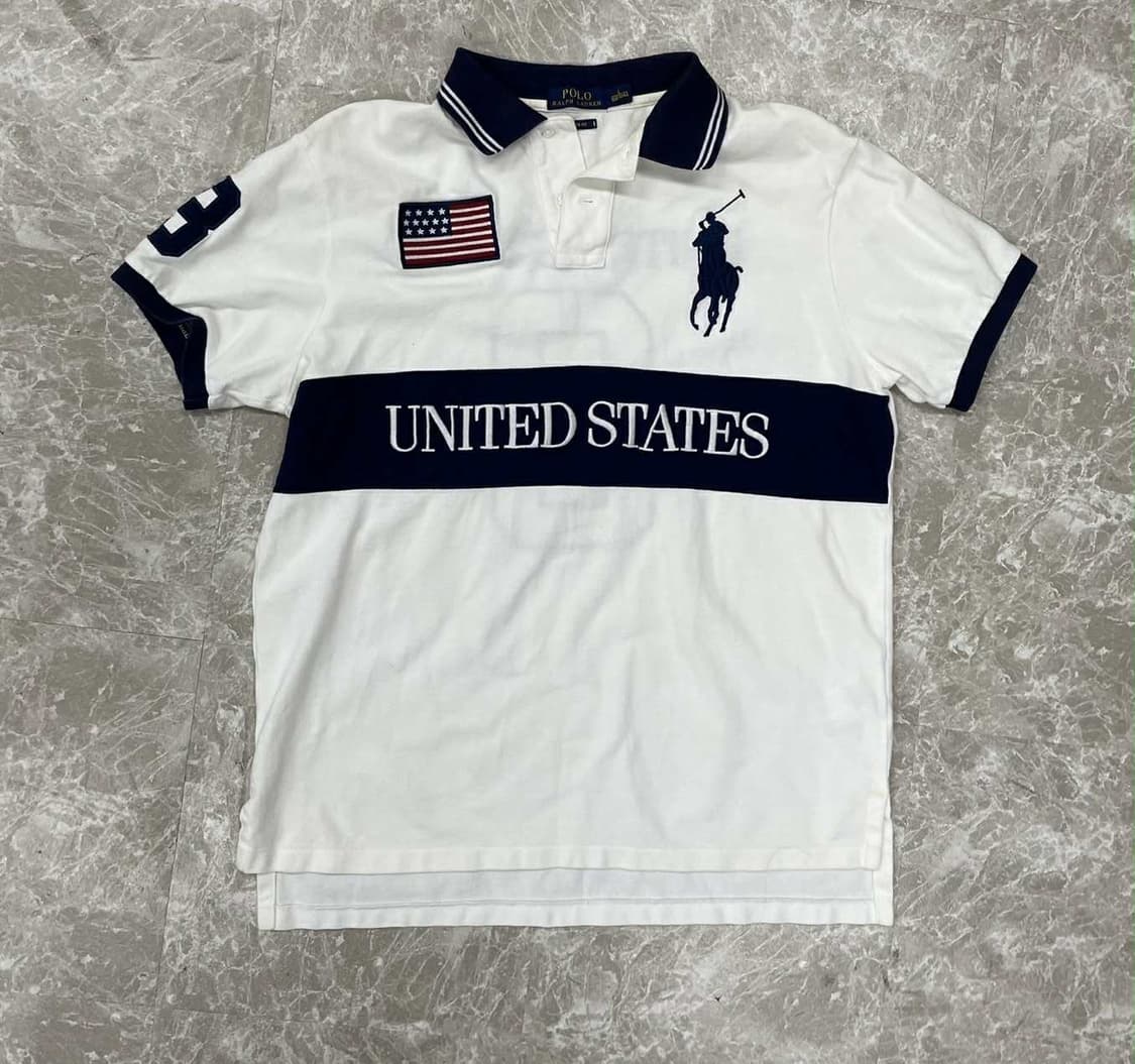 폴로 랄프로렌 빅포니 미국 USA 유니폼 pk 반팔 카라티(L) 상품이미지1