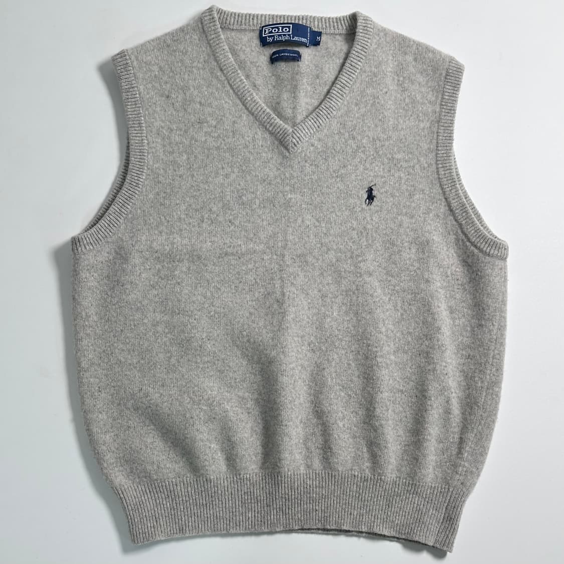 폴로 랄프로렌 그레이 울 니트베스트 상품이미지1