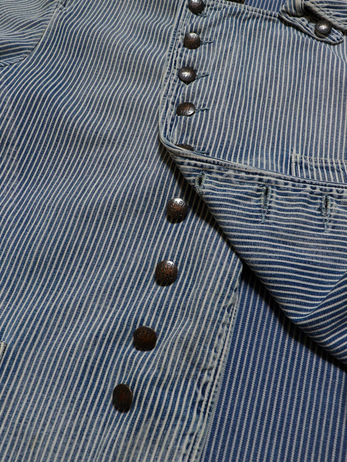 KAPITAL Hickory Coverall Jacket 상품이미지4