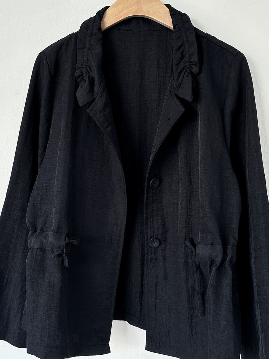 2way collar 3b string jacket 후루츠패밀리