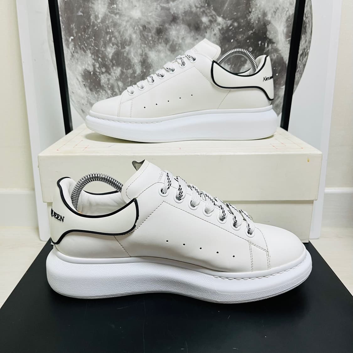  정품 41) 알렉산더 맥퀸 오버솔 트림 스니커즈 265~270 상품이미지2