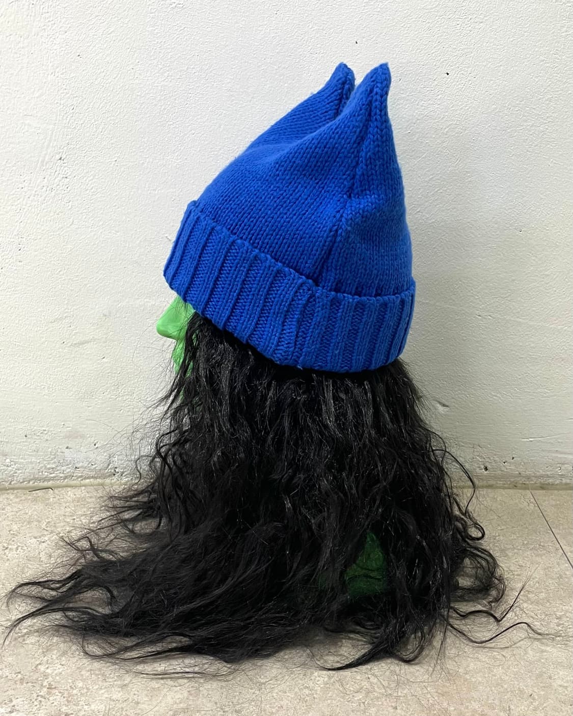 Blue cat knit beanie 상품이미지3