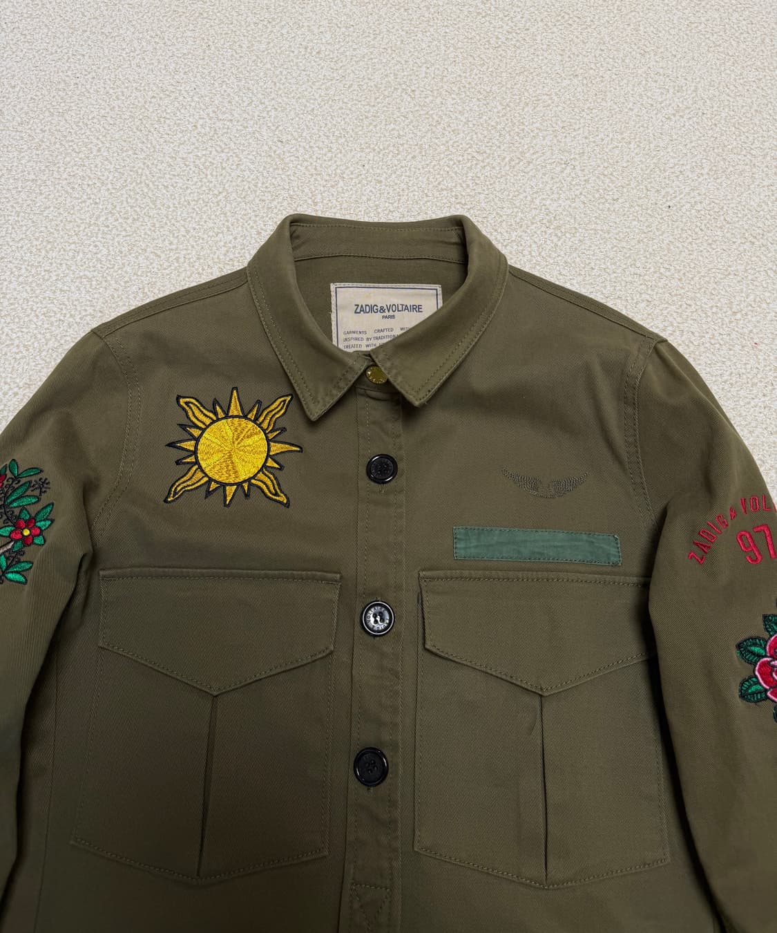 쟈딕앤볼테르 타투 야상 자켓 상품이미지3