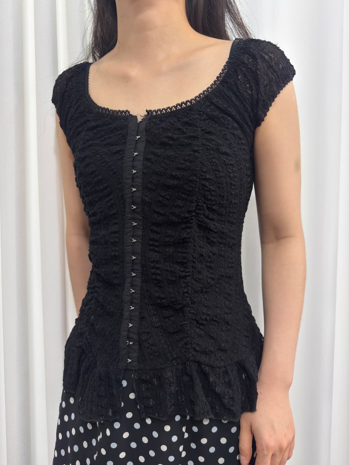 agenda lace design top 상품이미지2