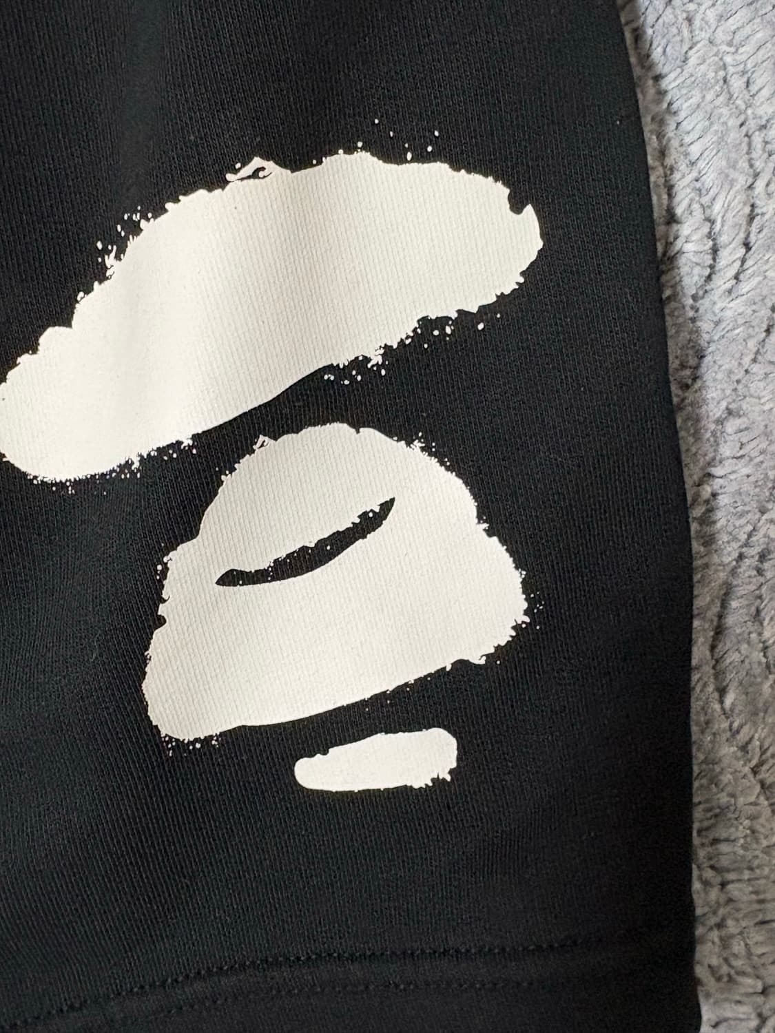 베이프 에이프 스웨트 쇼츠 2xl 상품이미지4