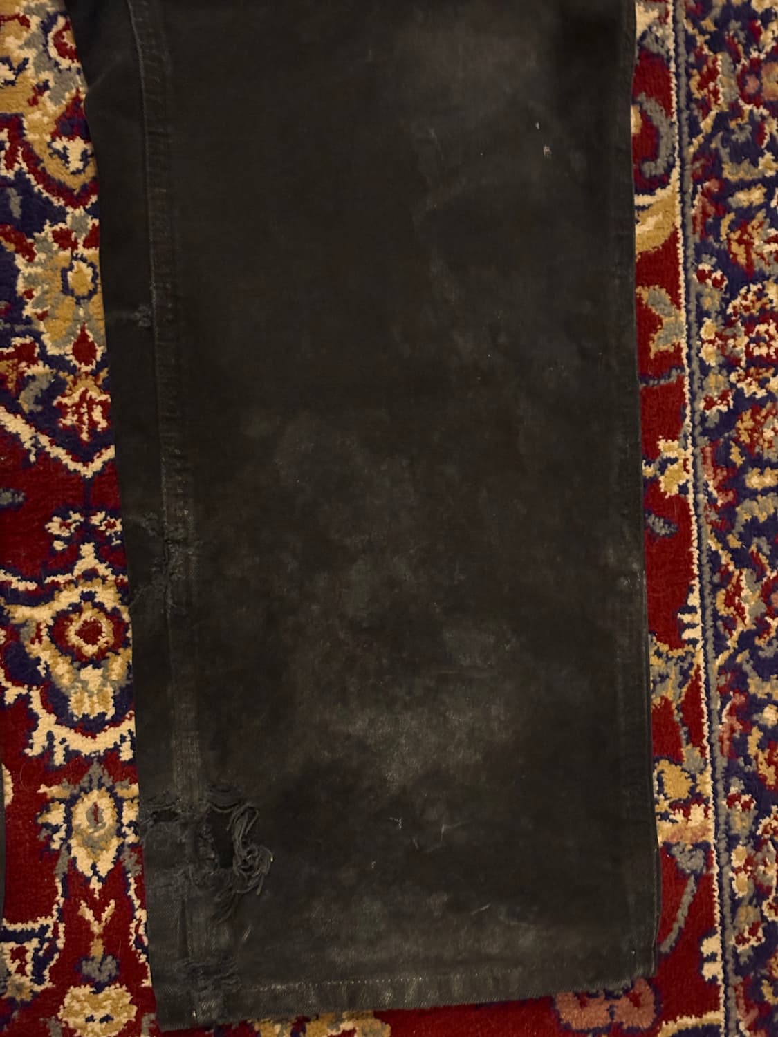 [B11] 빈티지 칼하트 싱글니 카펜터 블랙 덩가리핏 32x32 상품이미지4