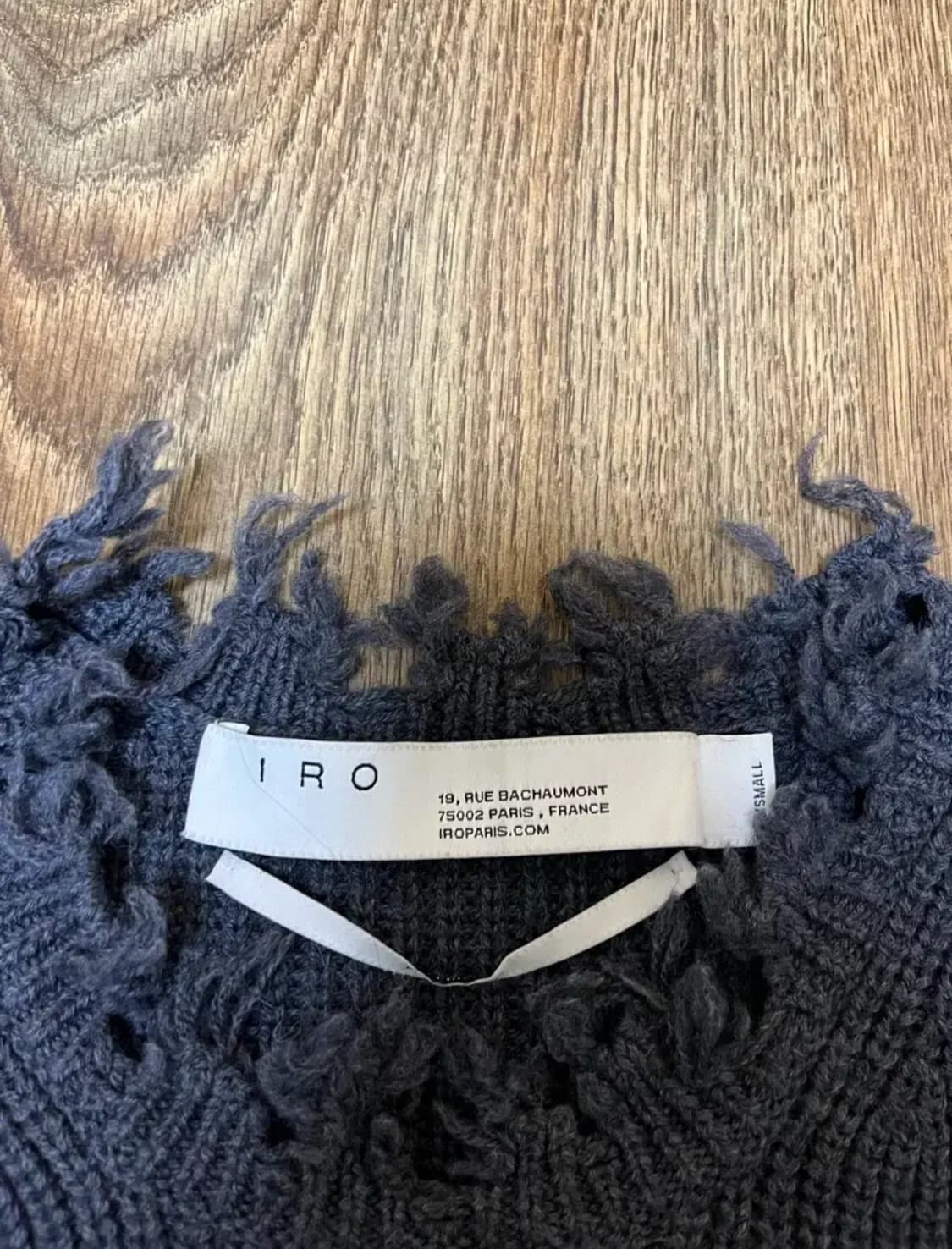 Iro 디스트로이 니트 상품이미지3