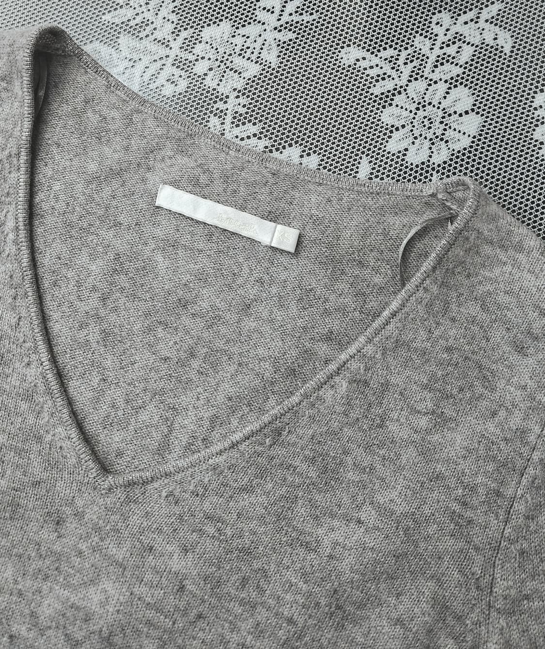 les100 실크캐시미어 브이넥니트 상품이미지4