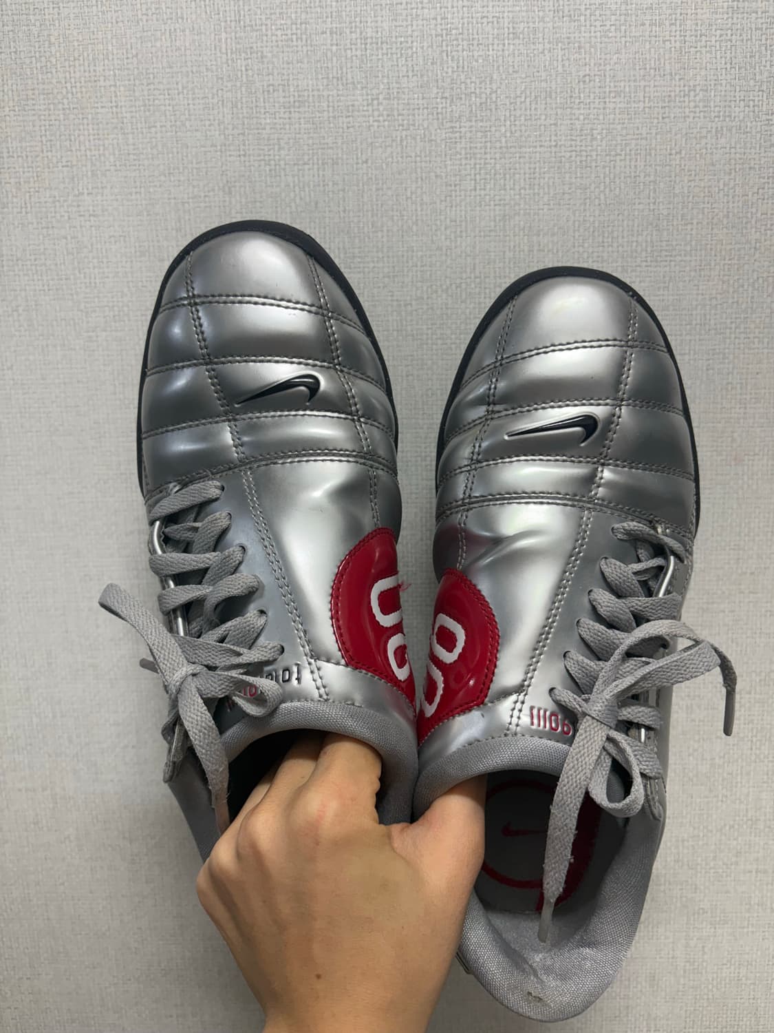 나이키 토탈 90 3 SP 메탈릭 실버 앤 블랙 245 상품이미지1