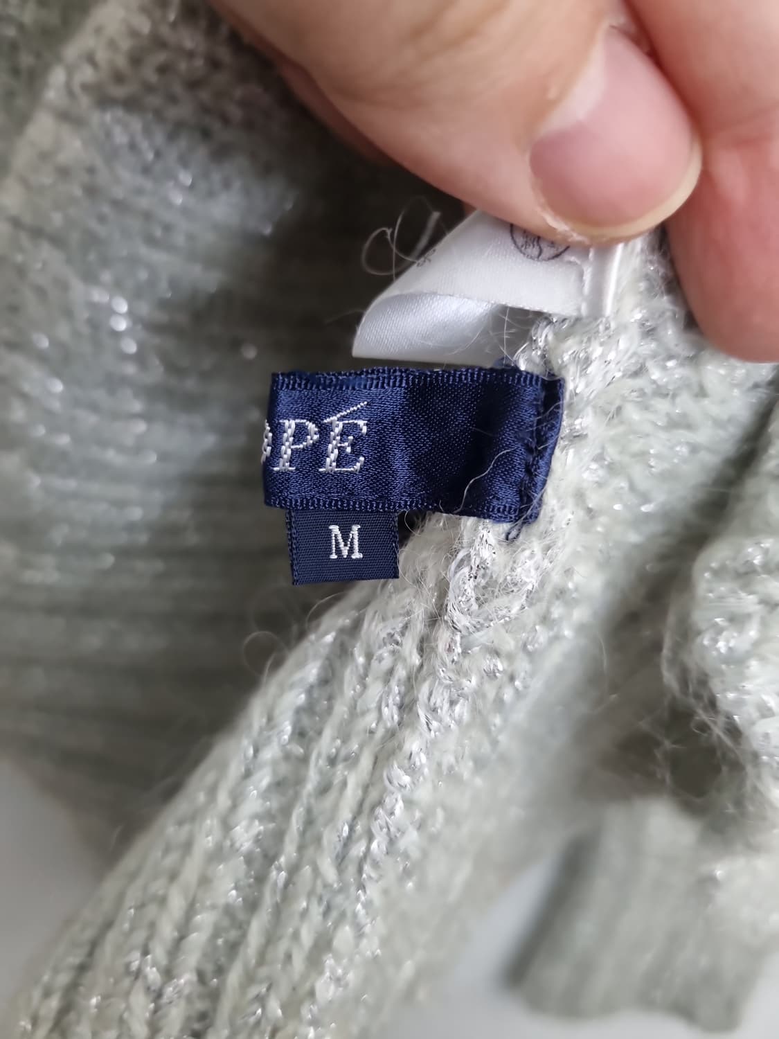 ROPE 로페 실버 터틀넥 니트  상품이미지7