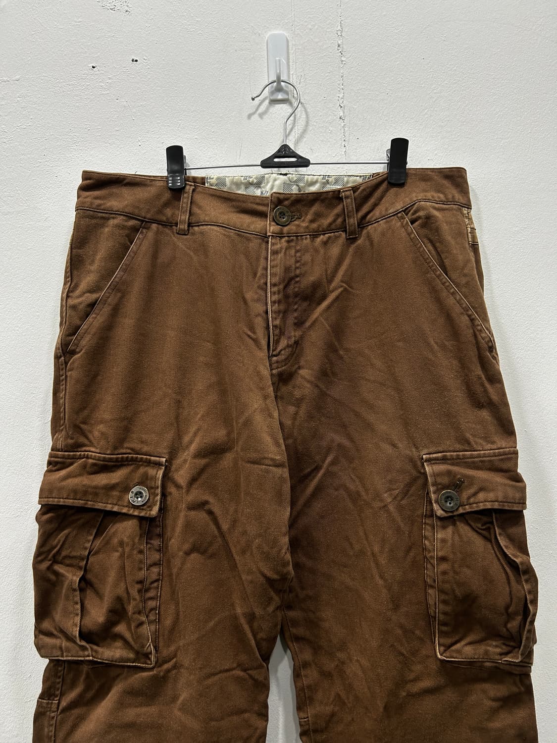 MLB 엠엘비 카고 팬츠 바지 남성 32~33인치 브라운 상품이미지2