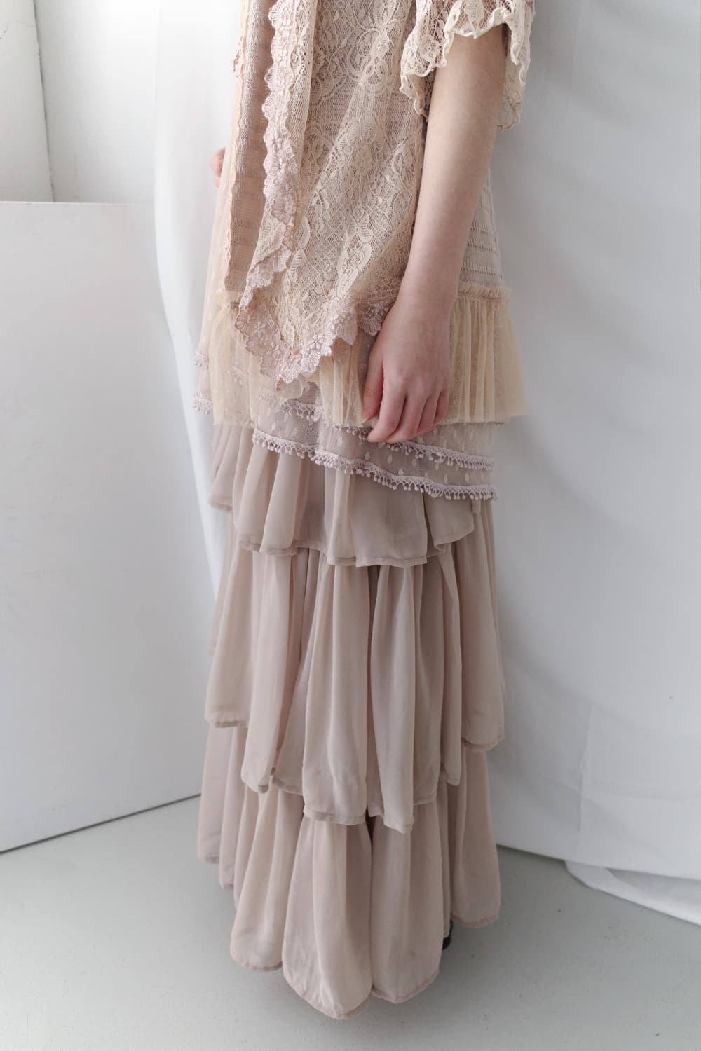 frill cancan sha skirt  상품이미지7