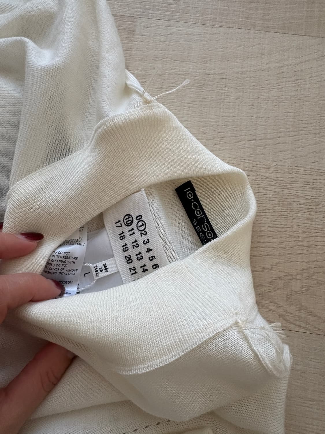 마르지엘라 니트 L 새상품 상품이미지7