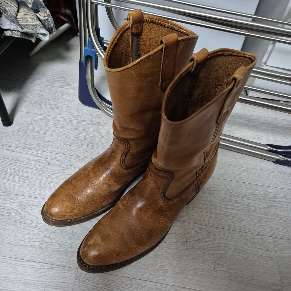 80's 레드윙 Redwing 페코스 웨스턴 부츠 상품이미지1