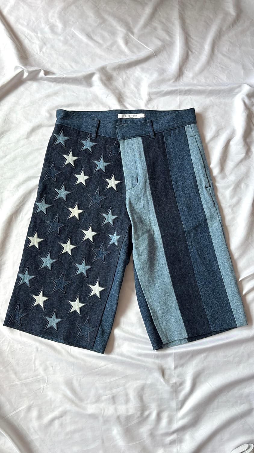 SS16 Star Denim Shorts 상품이미지2