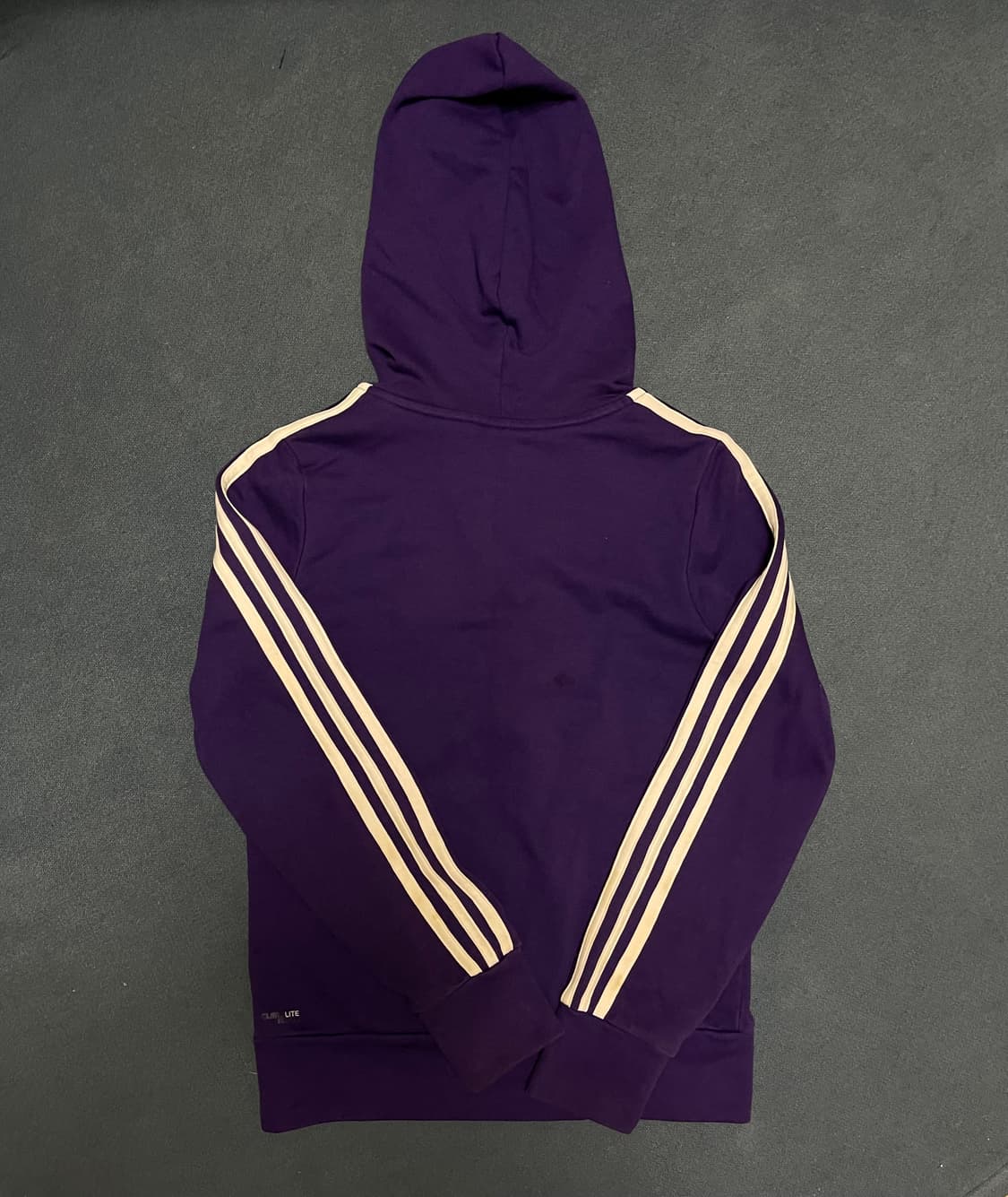 아디다스 면 후드집업 퍼플 상품이미지4