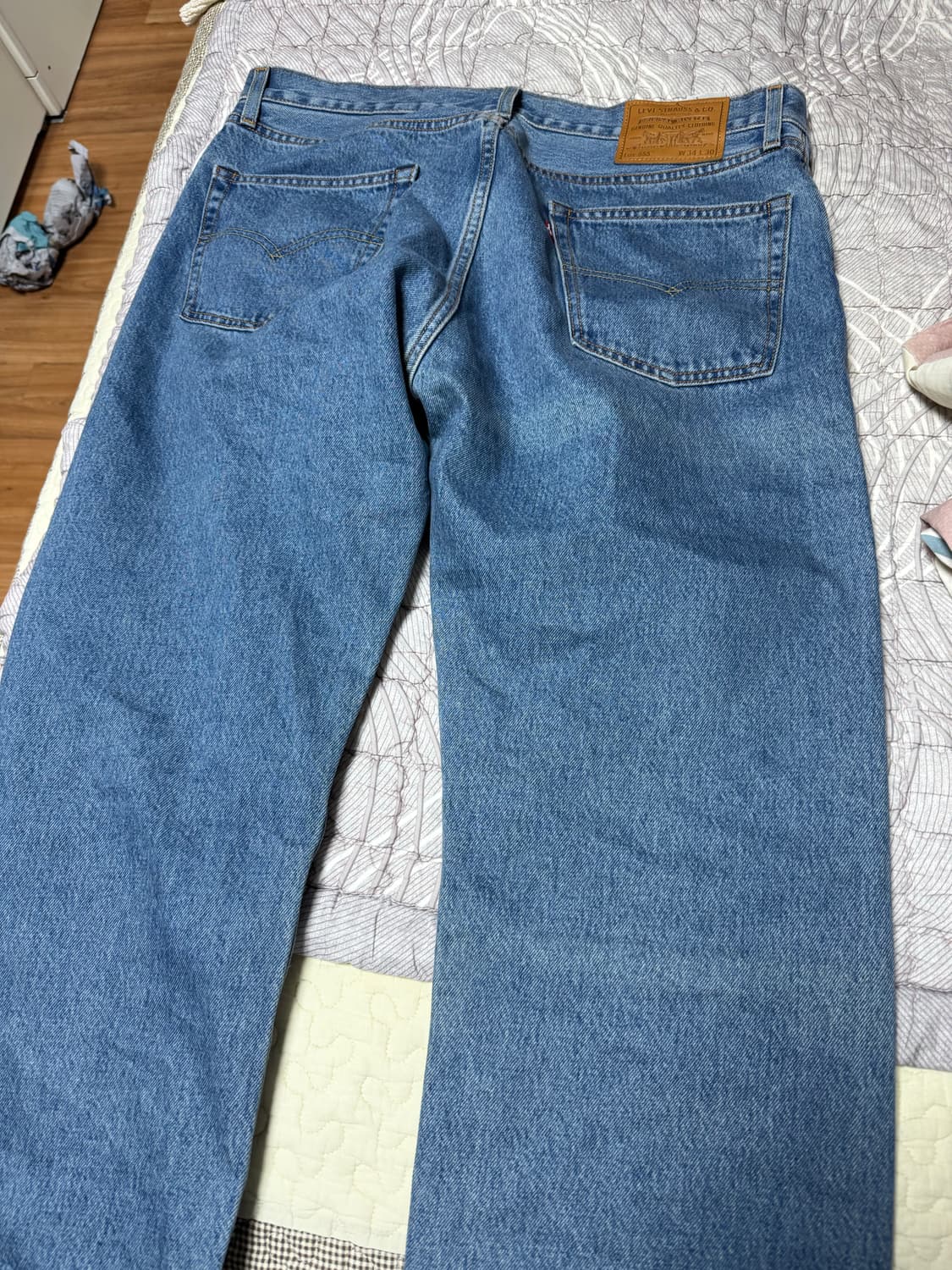 (새상품)리바이스 프리미엄 555 W34 L30 상품이미지1