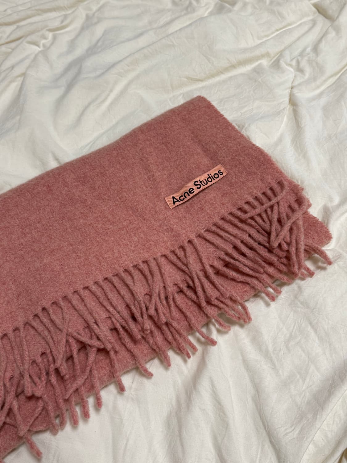 아크네스튜디오 머플러 로즈 멜란지 상품이미지1