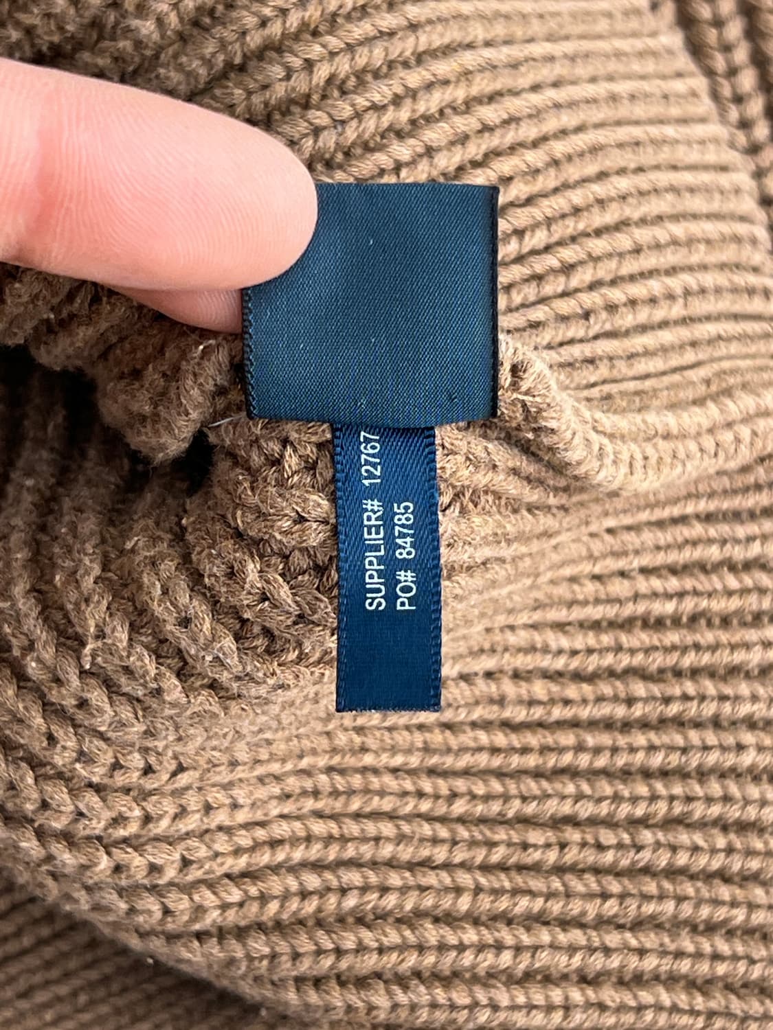 폴로 랄프로렌 엘보패치 숄카라 헤비코튼 니트 상품이미지9