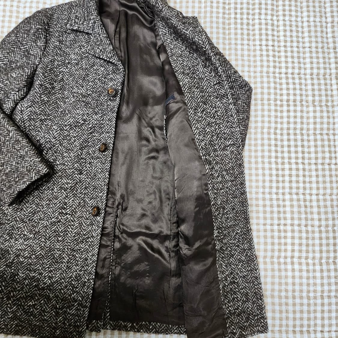 일레븐티 헨링본 코트 자켓 남자100 상품이미지6