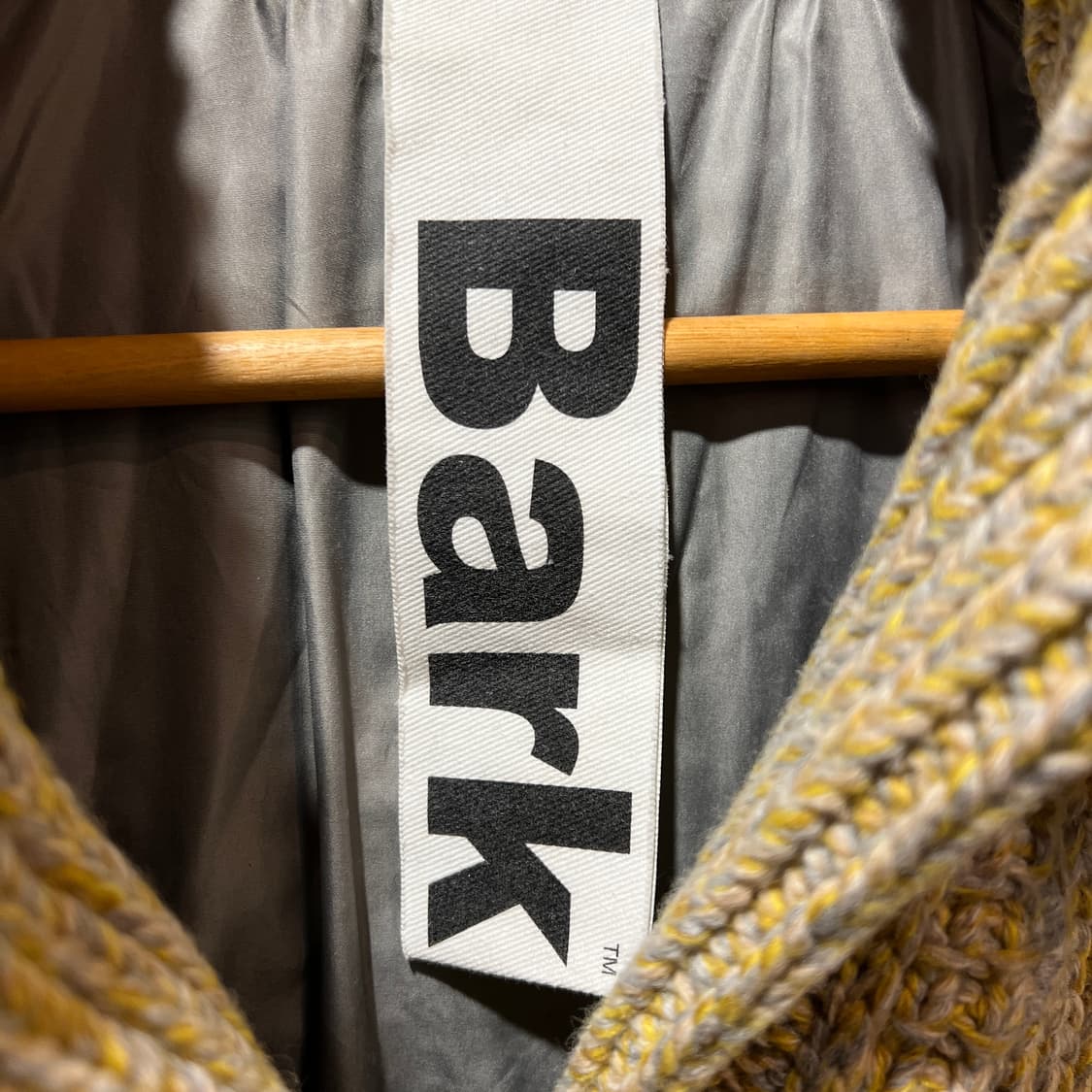 Bark 바크 니트 코트 상품이미지3