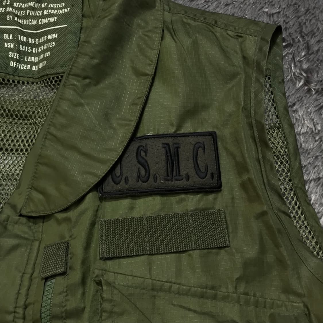 [[L(42-44), A급] USMC 미군 멀티포켓 밀리터리 조끼v27 상품이미지4