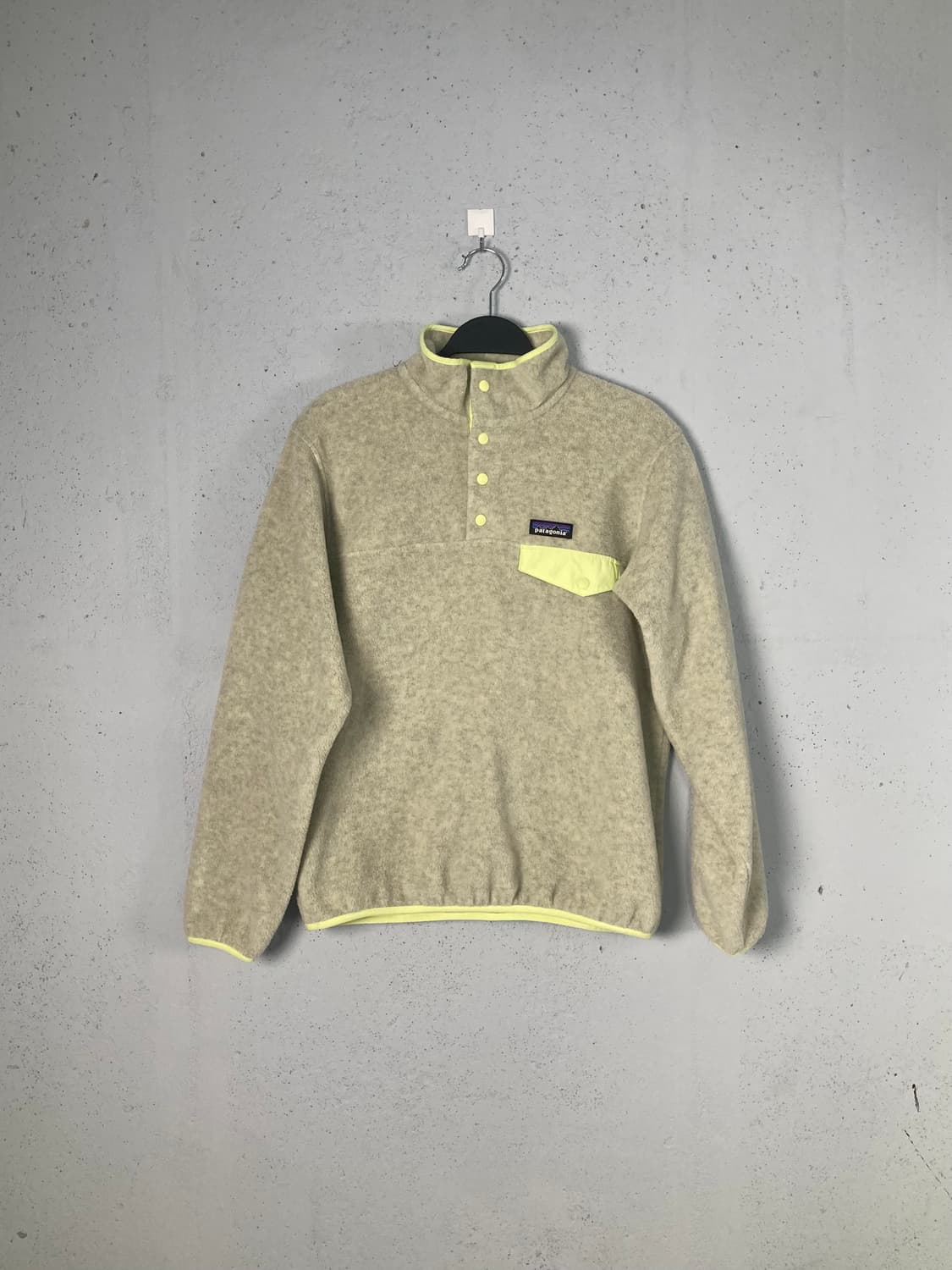 파타고니아 신칠라 오트밀/젤리피쉬옐로우 (S) 새상품급 상품이미지1