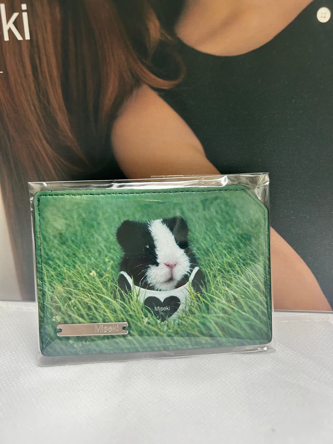 미세키서울 레이 팝업 기니피그 카드지갑 상품이미지1
