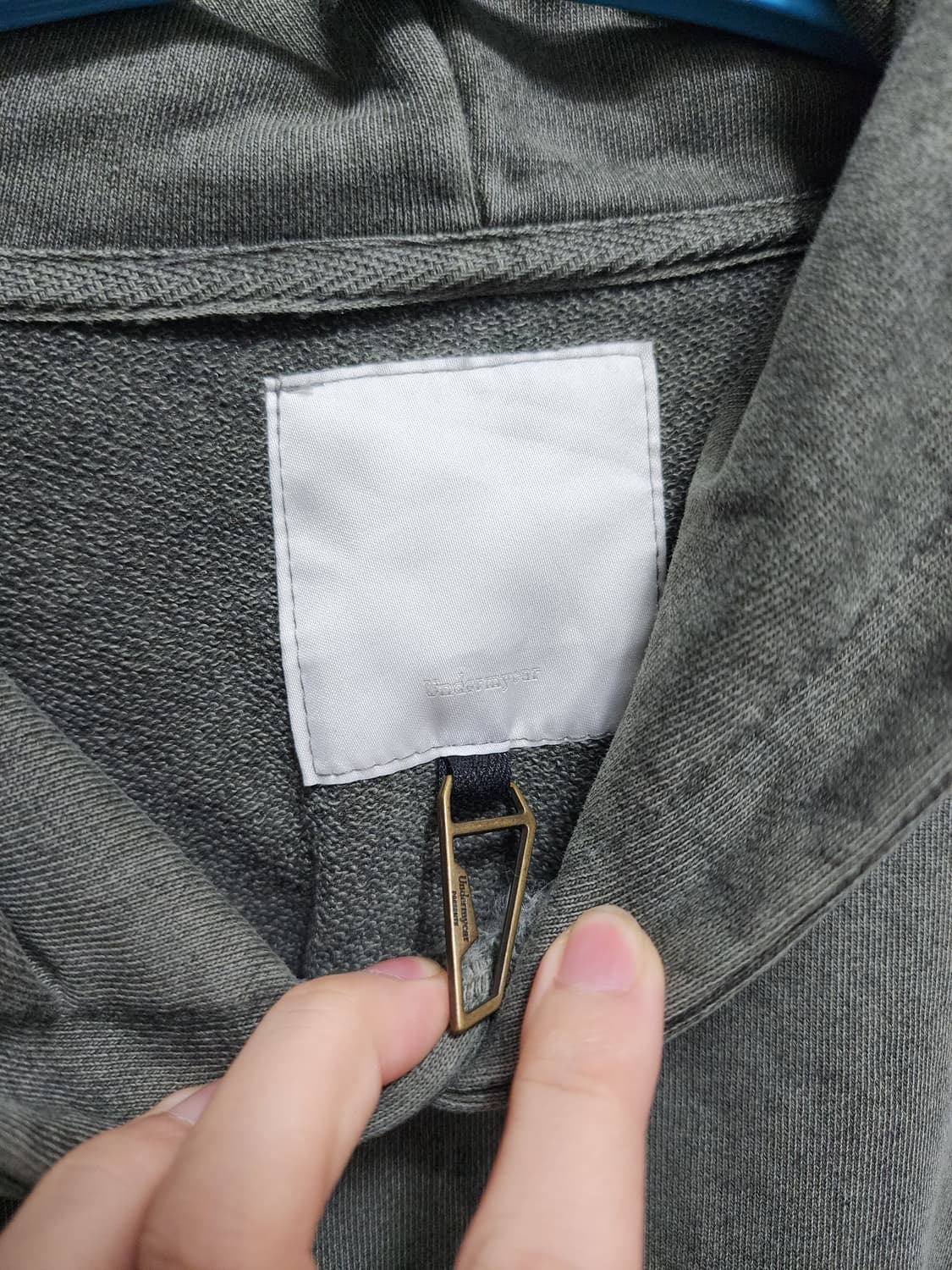 언더마이카 MU 헤비웨이스트 빈티지 후드티  상품이미지4