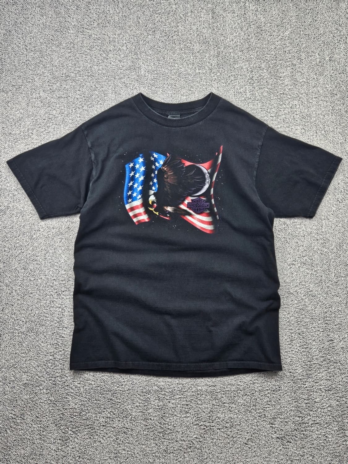 90's USA 할리데이비슨 위스콘신오코노왁 반팔티셔츠(XL)/11685 상품이미지3