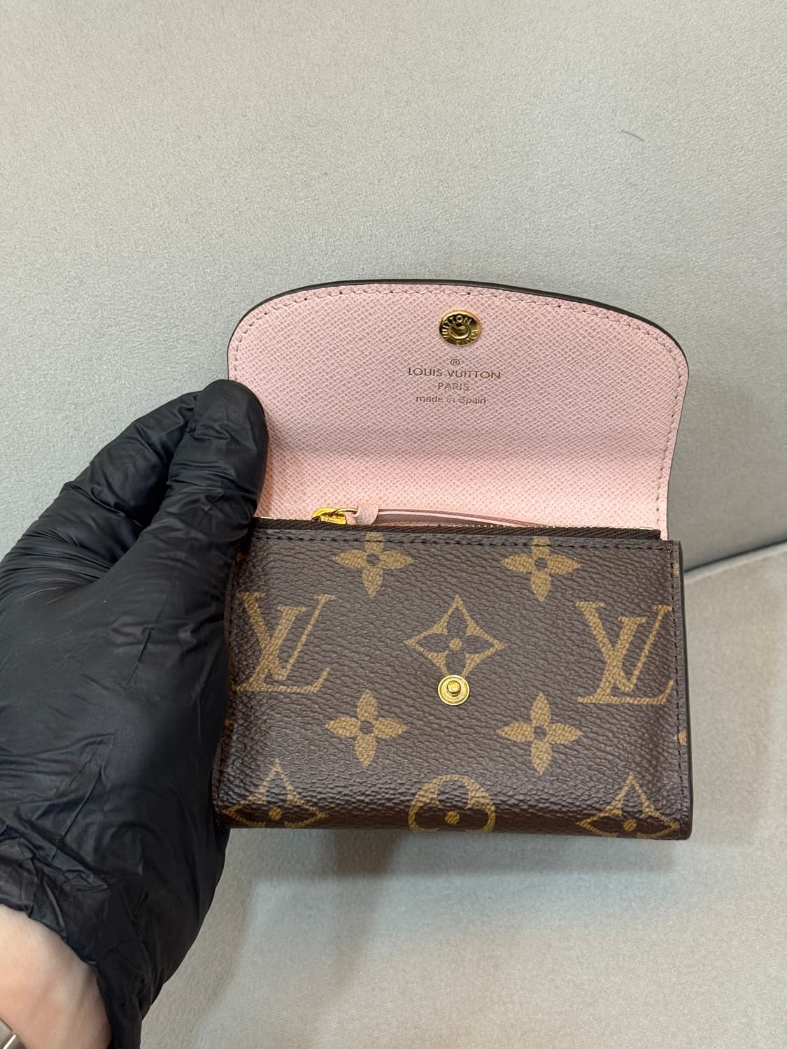 백화점판 루이비통 모노그램 로잘리 코인퍼스 지갑  상품이미지4