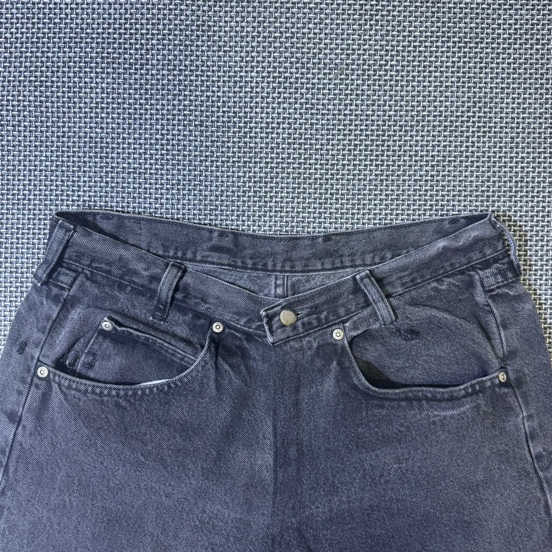 Wrangler 블랙 하프 데님(34/kold_7877) 상품이미지2