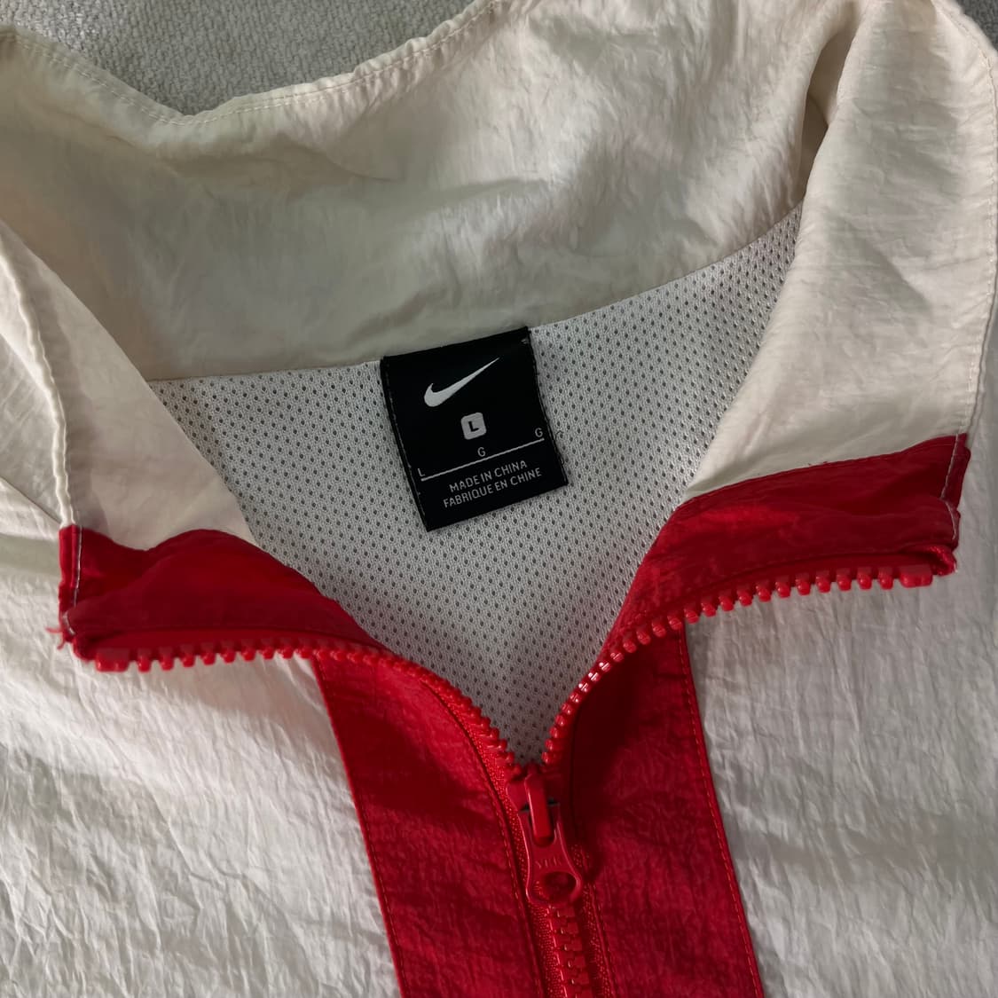 100 나이키 나일론 반집업 아노락 자켓 상품이미지2