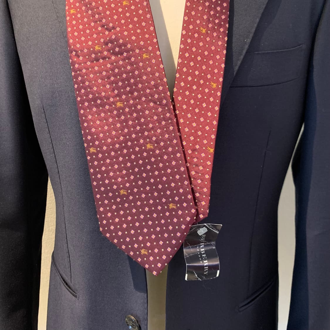 (미사용품) 버버리(BURBERRY) 택 달린 미품 모노그램 넥타이 상품이미지2