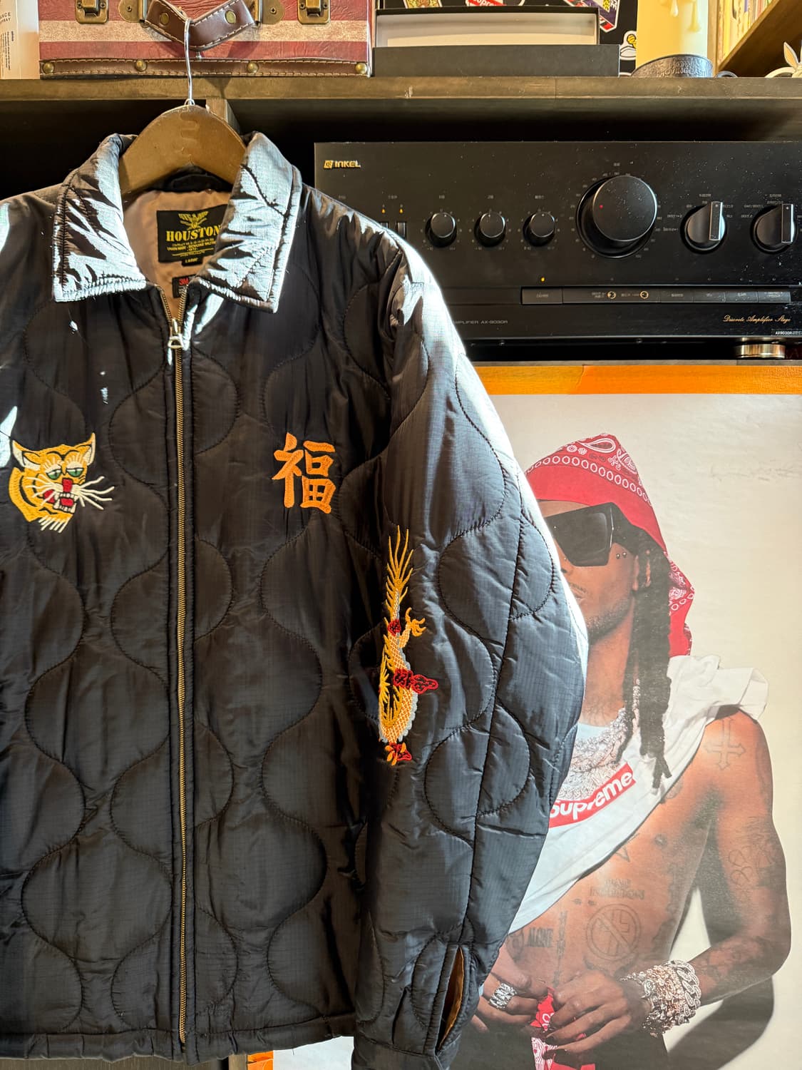 휴스턴 베트남 수베니어 퀼팅자켓 L(XL) 상품이미지3