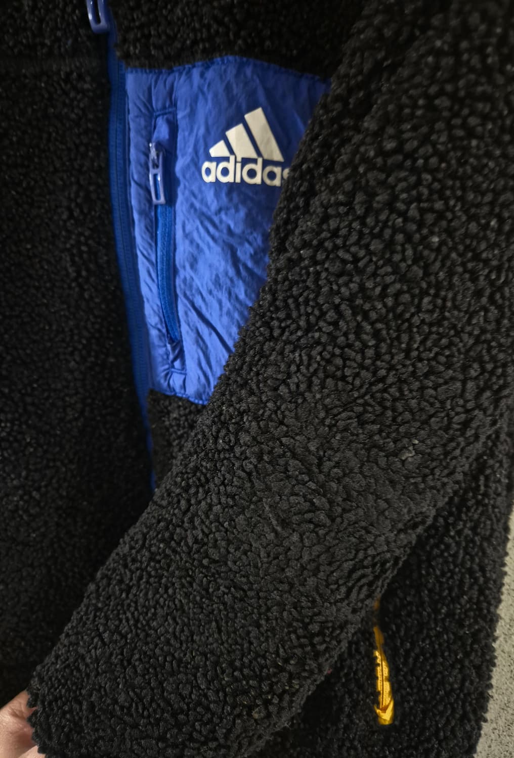 [130]아디다스 키즈 리버시블 뽀글이 점퍼 상품이미지5