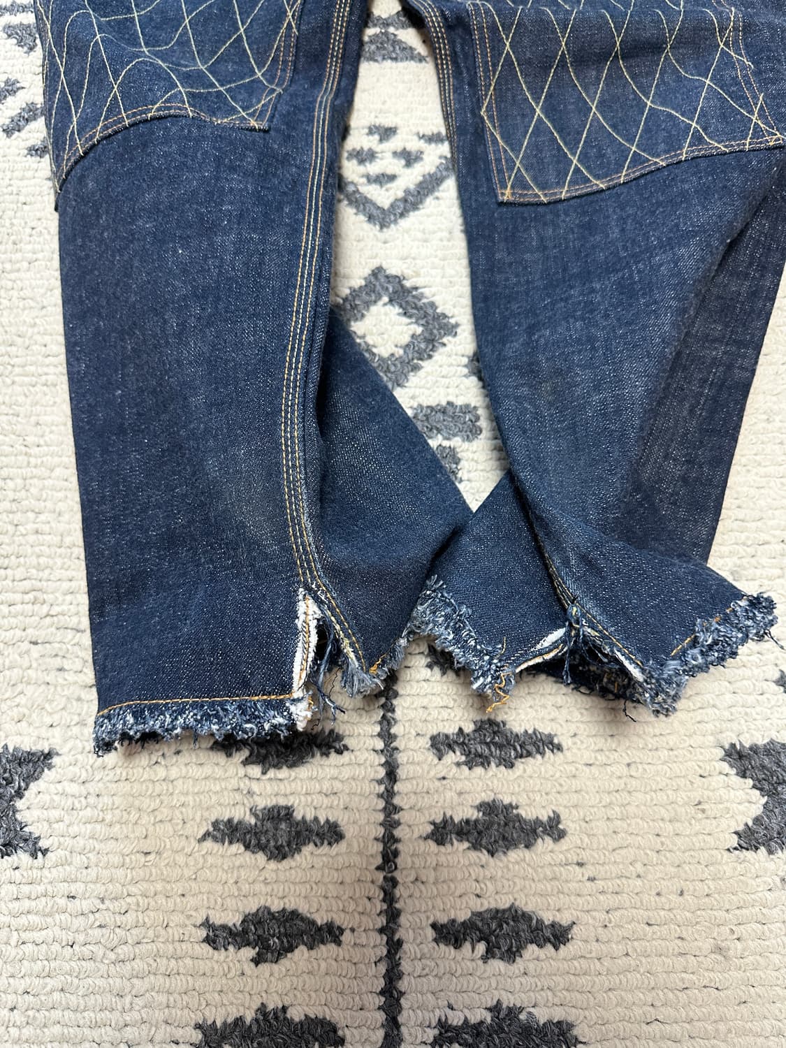 Trophy Clothing  더블니 더트 데님 상품이미지4