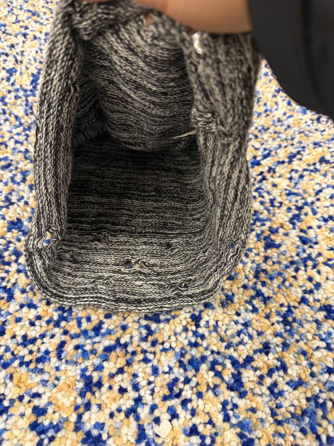 빈티지 디스트레스 슬럽 비니 상품이미지3