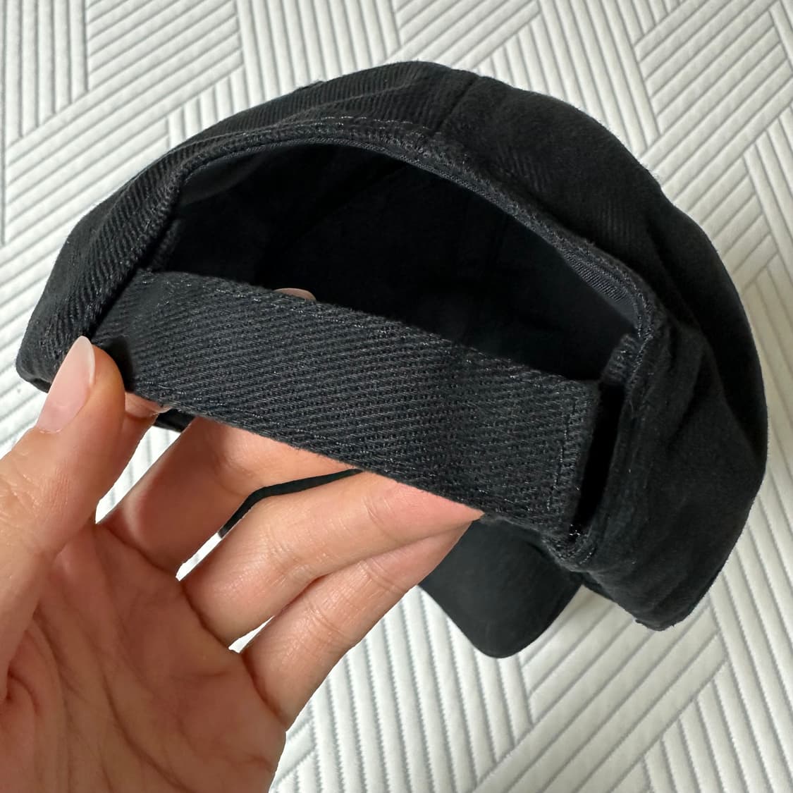 발렌시아가 볼캡 블랙 L사이즈 (59) 상품이미지7