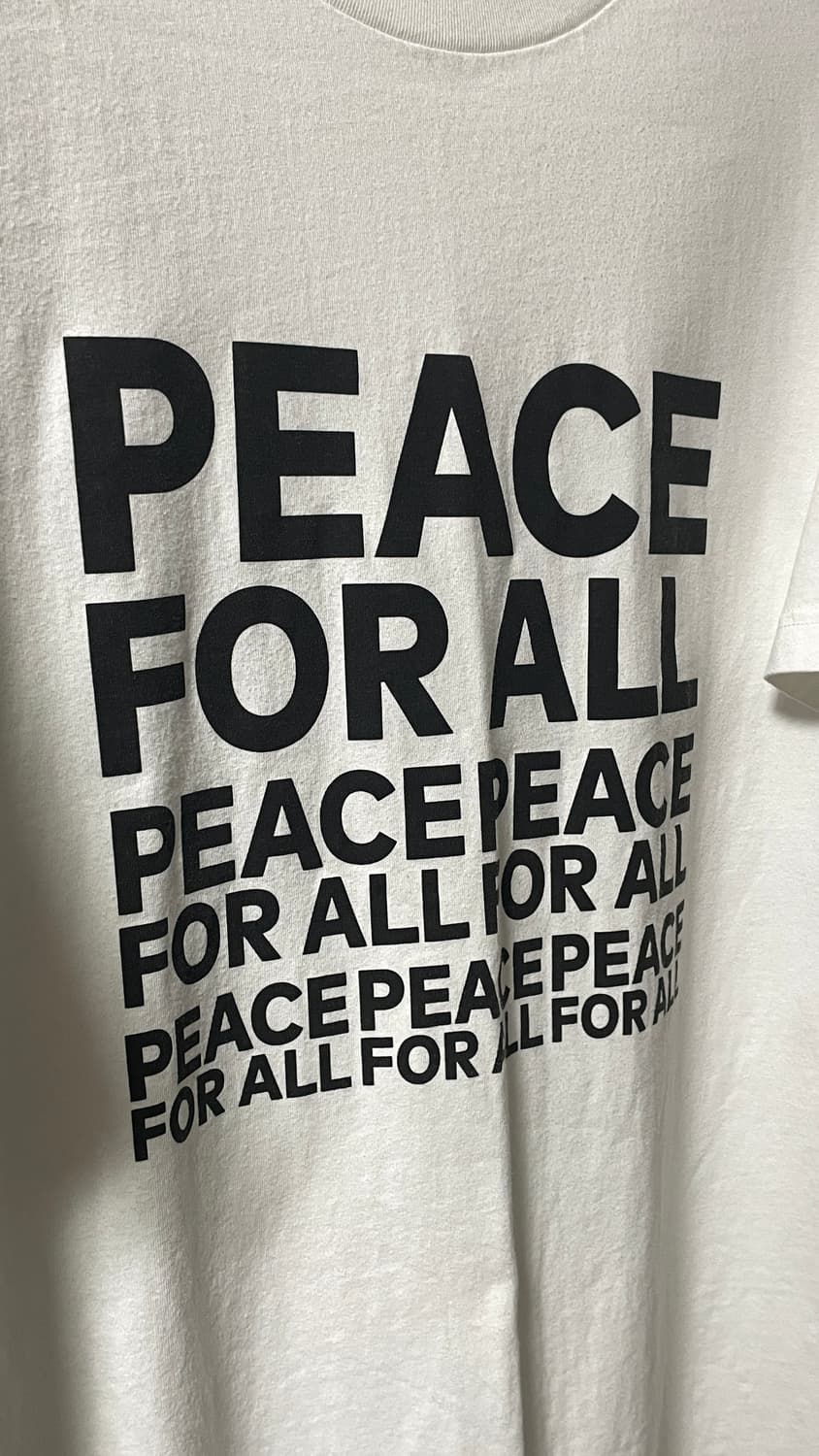 2XL) 유니클로UT Peace for all 반팔 티셔츠 상품이미지2
