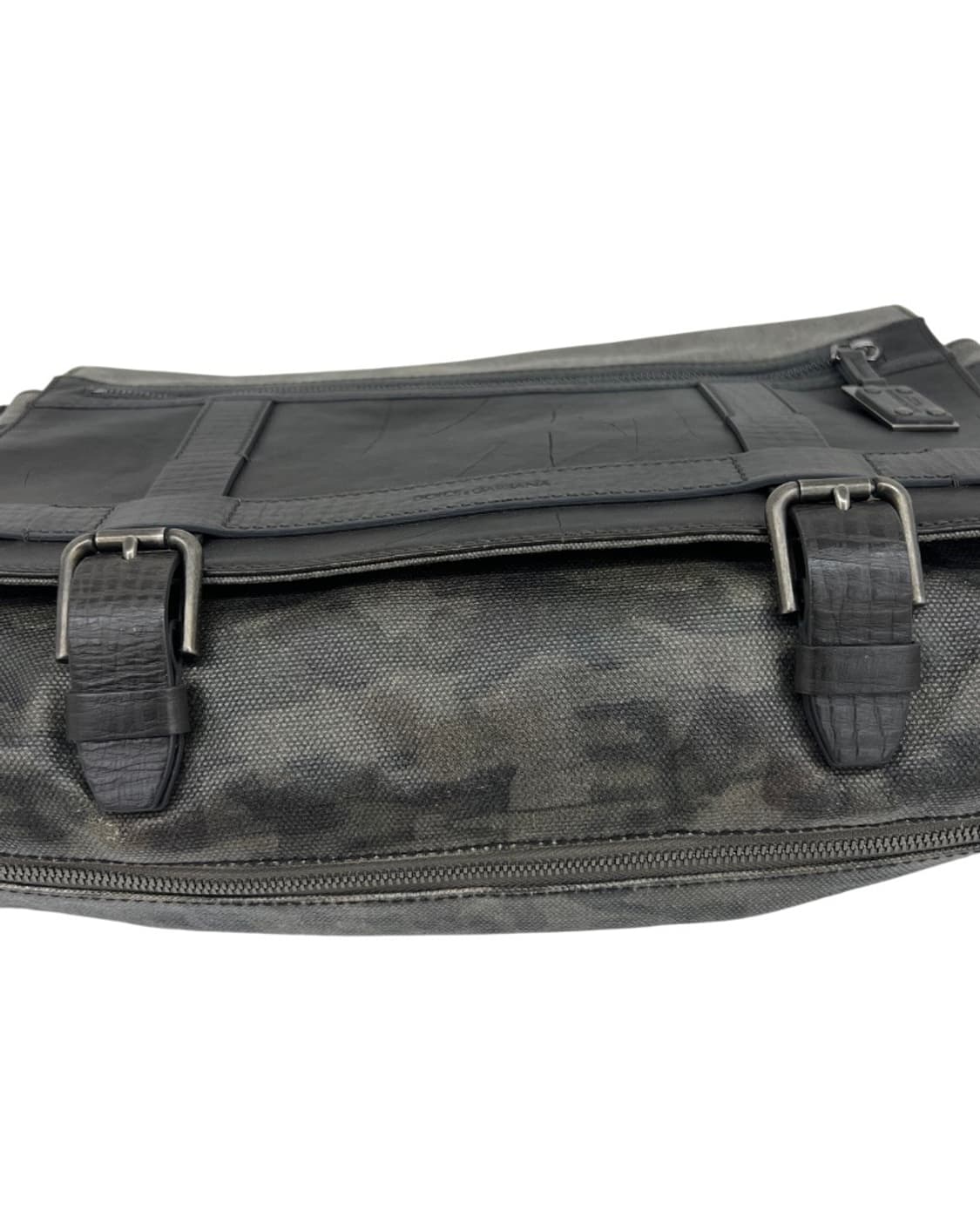 돌체앤가바나 레더 캔버스 크로스백 상품이미지3