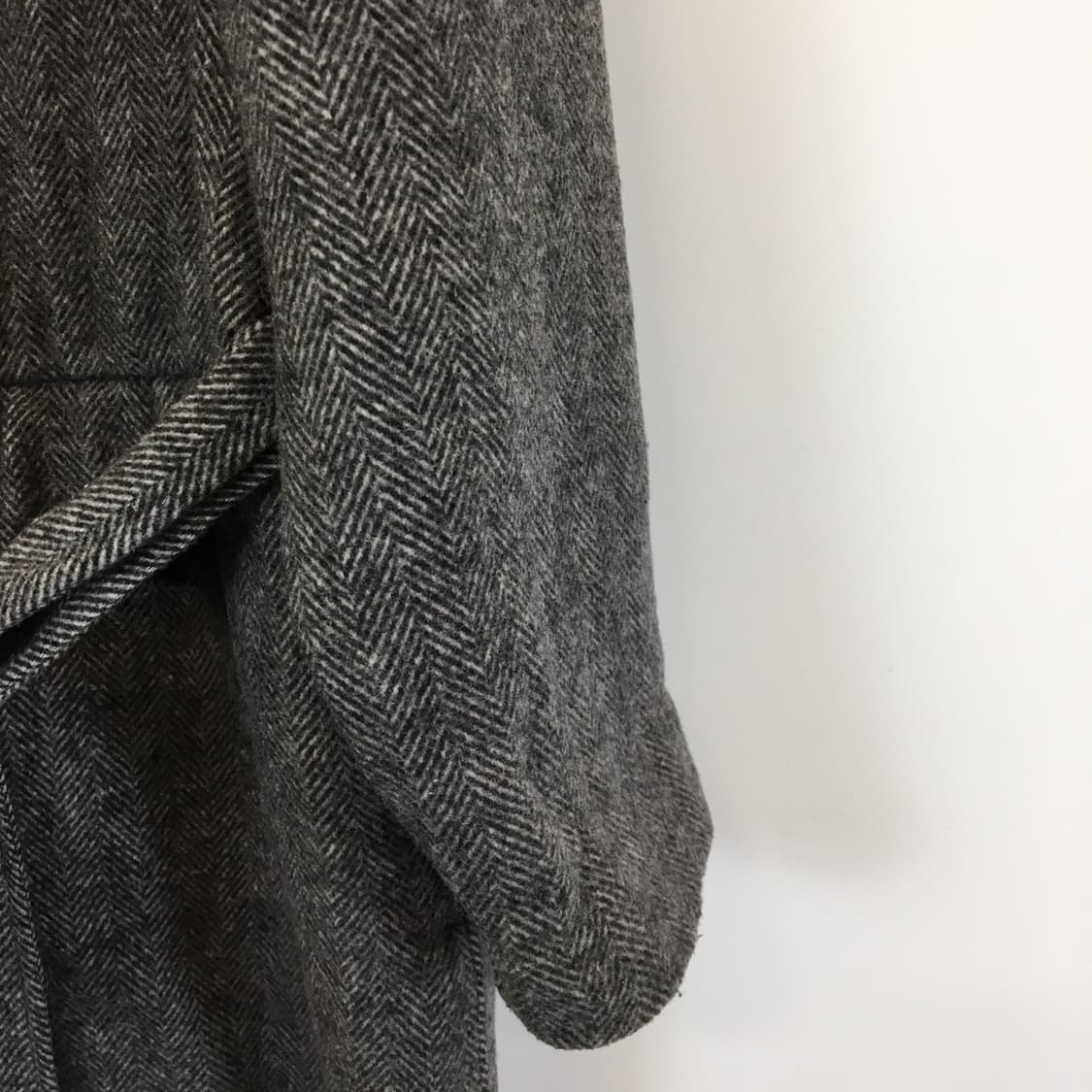 스튜디오톰보이 헤링본 더블 벨티드코트 FREE  상품이미지3