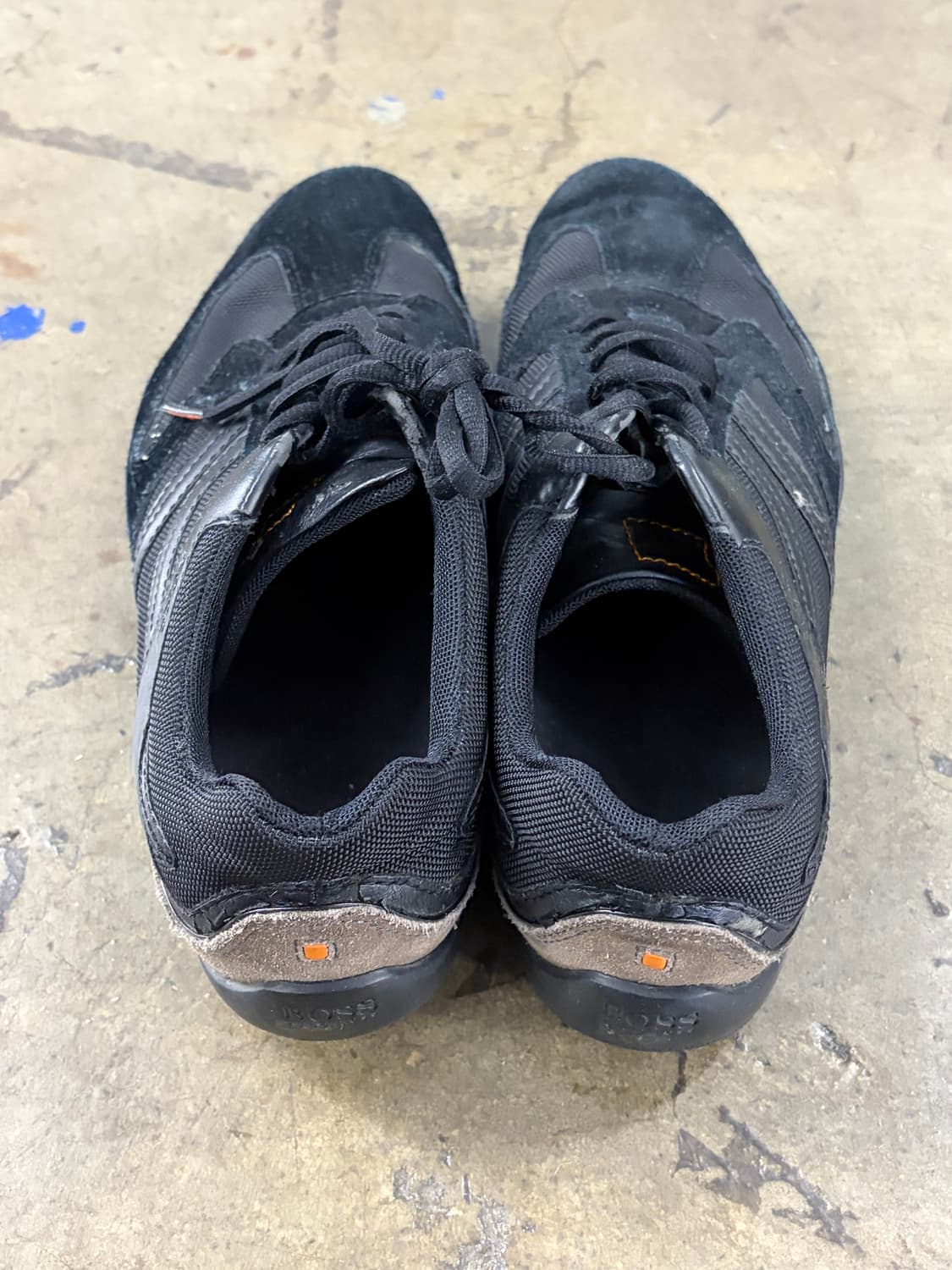 보스 올블랙 스웨이드 운동화 42 상품이미지5